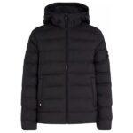 Tommy Hilfiger Mid Weight Puffer Zwart