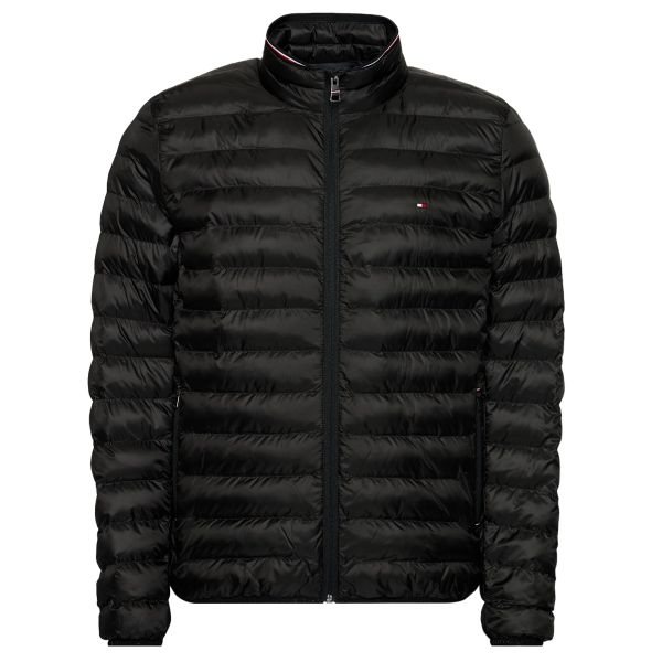 Tommy Hilfiger Packable Recycled Jas Zwart