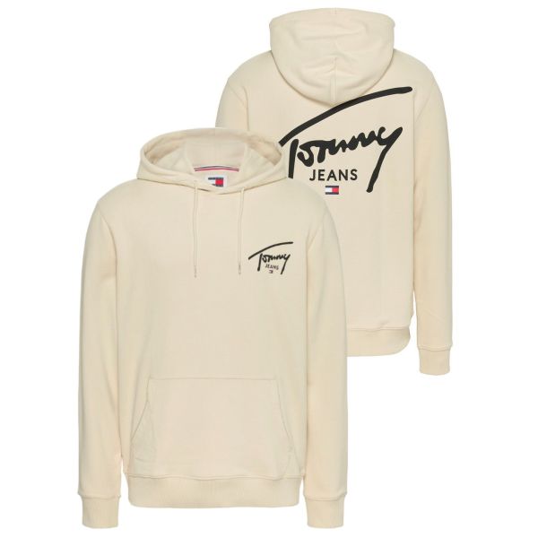 Tommy Jeans Regular Entry Graphic Hoodie Off White