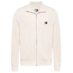 Tommy Jeans Slim Badge Vest Off White