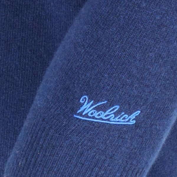 Woolrich Lambswool Sweater Blauw