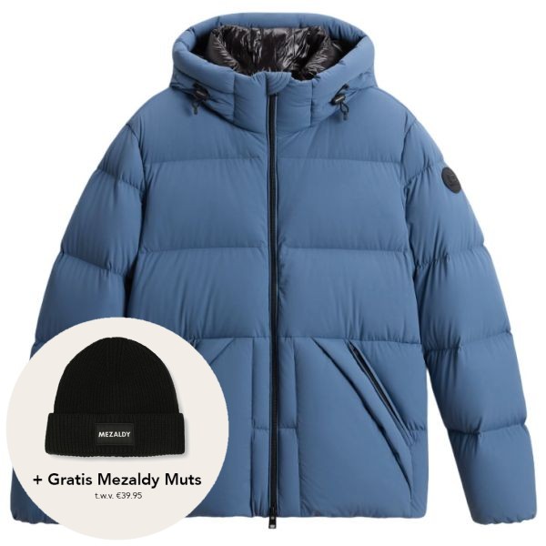 woolrich sierra supreme down jas 1 blauw
