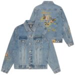 Billionaire Boys Club Duck Embroidered Spijkerjas Blauw