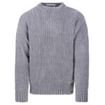 Bonsai Chenille Knit Sweater Grijs