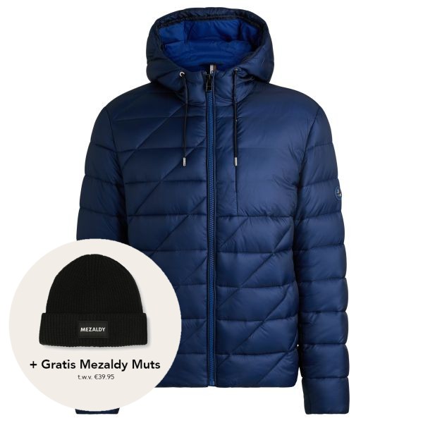 boss calleas jas blauw