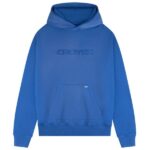 Croyez Cutout Hoodie Blauw