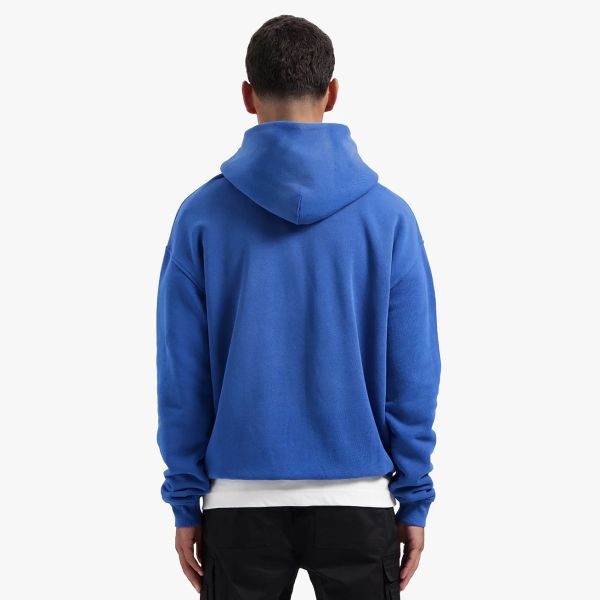 Croyez Cutout Hoodie Blauw