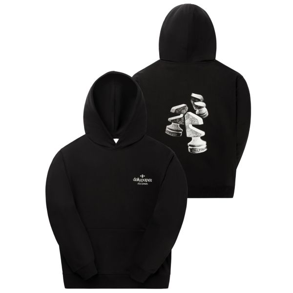 Daily Paper Overlooked Hoodie Zwart