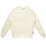 Gramicci Waffle Sweater Off White