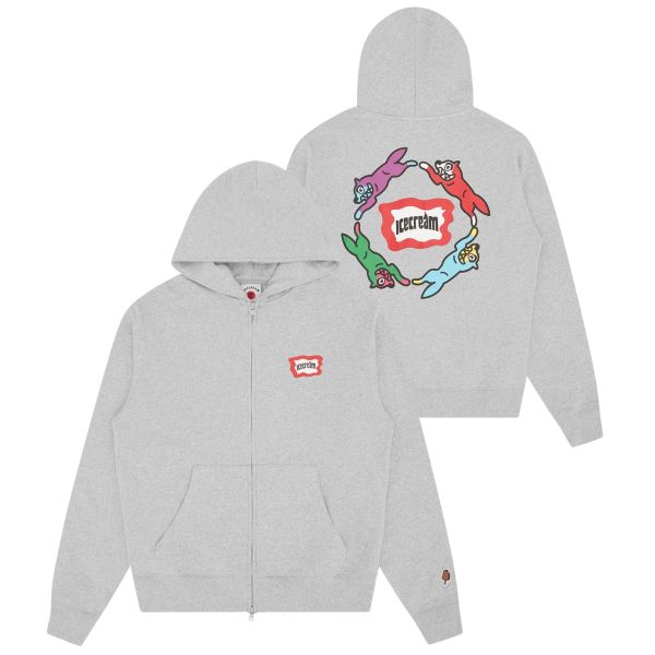 Icecream Roundabout Vest Grijs