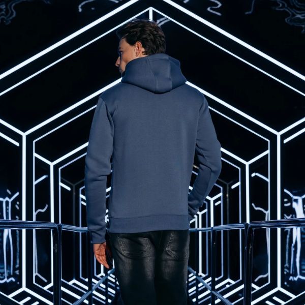Malelions Essentials Hoodie Blauw
