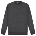 Malelions Knitted Sweater Antraciet