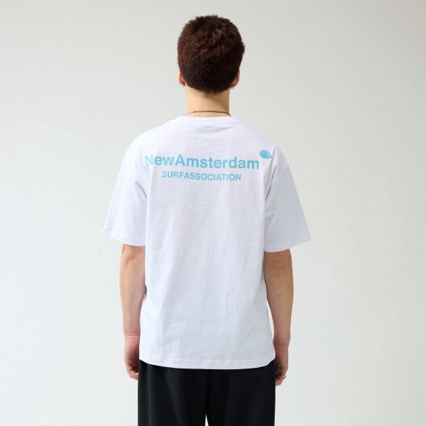 New Amsterdam Surf Association Logo T-shirt Wit