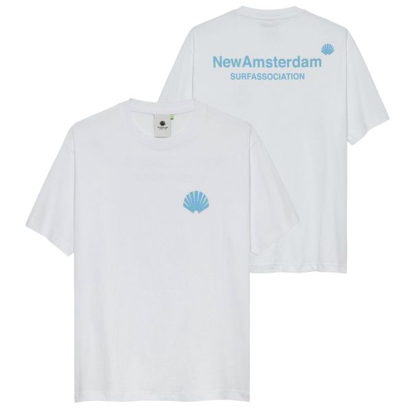 New Amsterdam Surf Association Logo T-shirt Wit