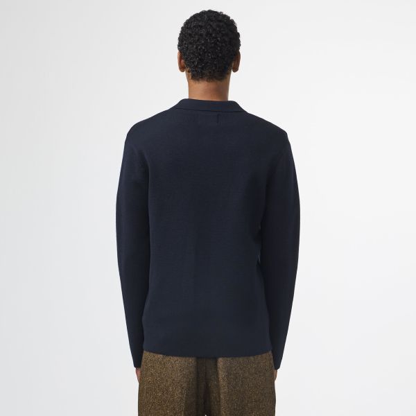 NN.07 Jonas Overshirt Navy