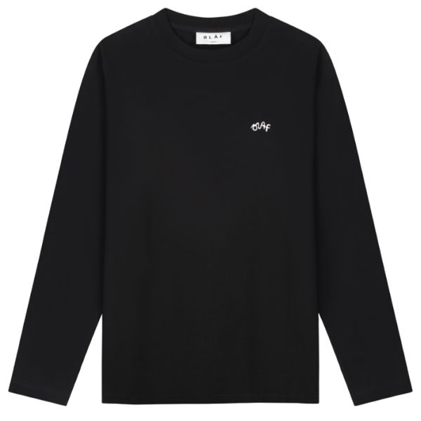 Olaf Signature Longsleeve T-shirt Zwart