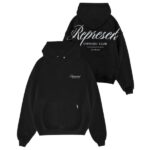 Represent Owners Club Script Hoodie Zwart