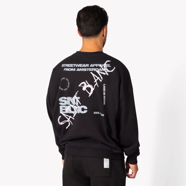 Saint Blanc Original Sweater Zwart