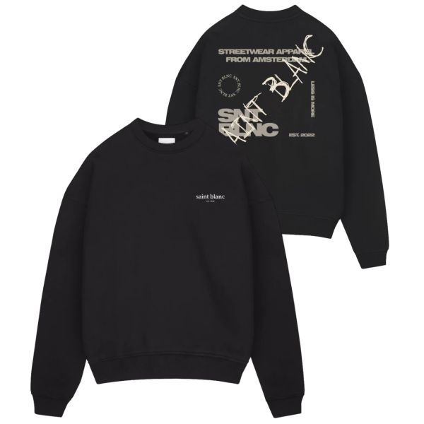 Saint Blanc Original Sweater Zwart