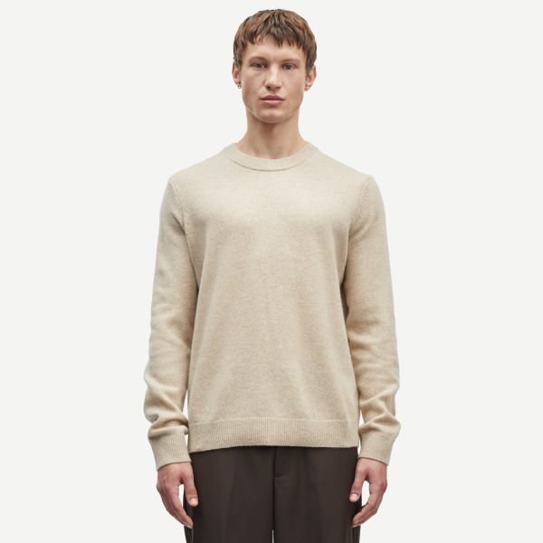 Samsøe Samsøe Isak Knit Sweater Beige