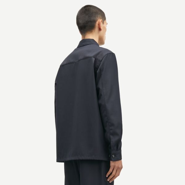 Samsøe Samsøe Sadamon Overshirt Navy