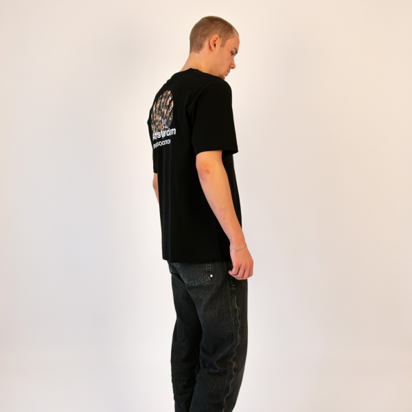 New amsterdam surf association Photo Print T-shirt Zwart