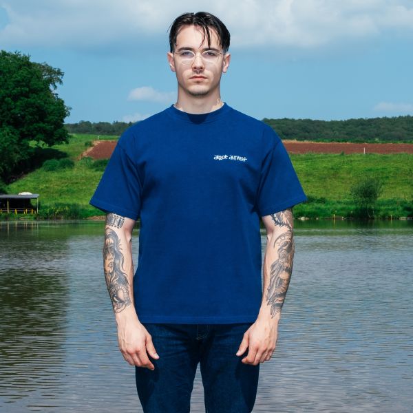 Arbor Antwerp White Star T-shirt Navy