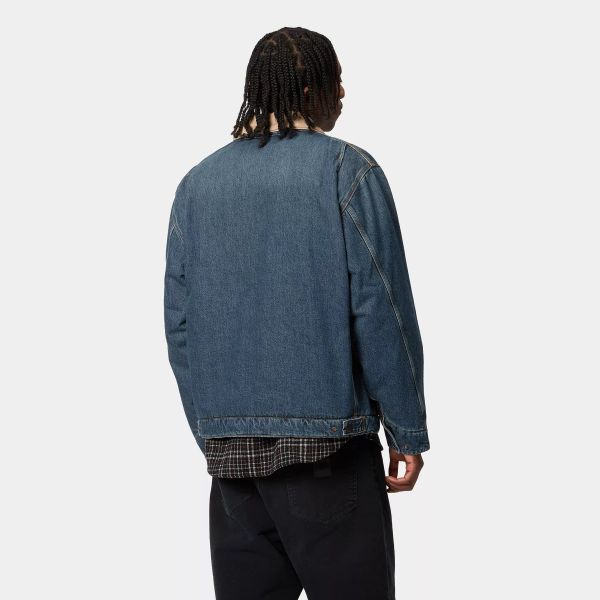 Carhartt WIP Detroit Jack Blauw