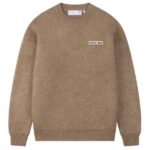 Croyez Étiquette Knit Sweater Beige