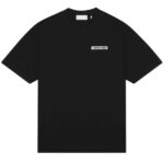 Croyez Étiquette T-shirt Zwart