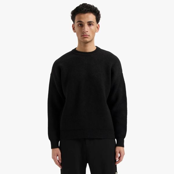 Croyez Gallery Knit Sweater Zwart