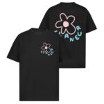 Flâneur Blossom T-shirt Zwart