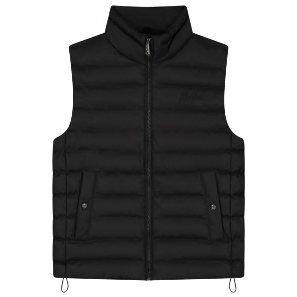 Malelions Melange Bodywarmer Zwart