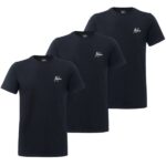 Malelions Signature T-shirt 3-Pack Navy