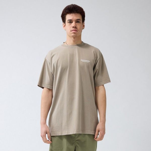 New Amsterdam Surf Association Seal Logo T-shirt Beige
