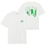Olaf Smudge T-shirt Wit