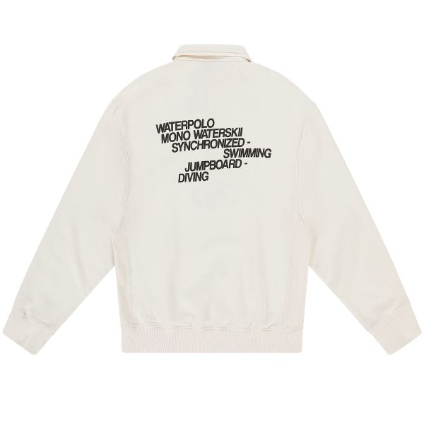 PAL Sporting Goods Collection Half Zip Sweater Off White