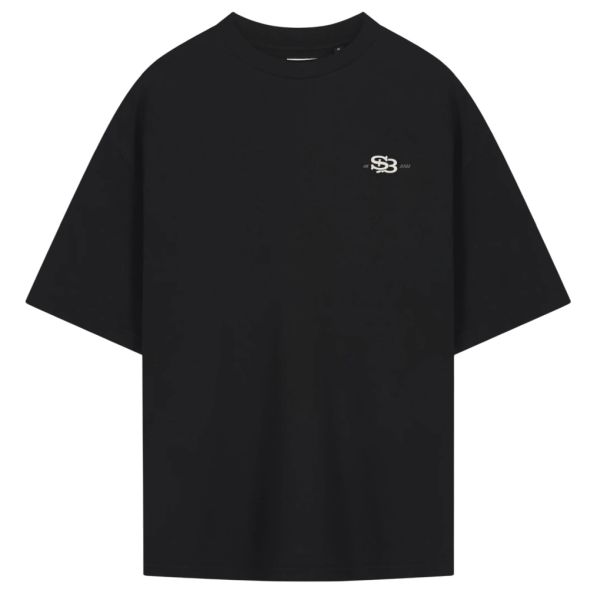 Saint Blanc Arch T-shirt Zwart