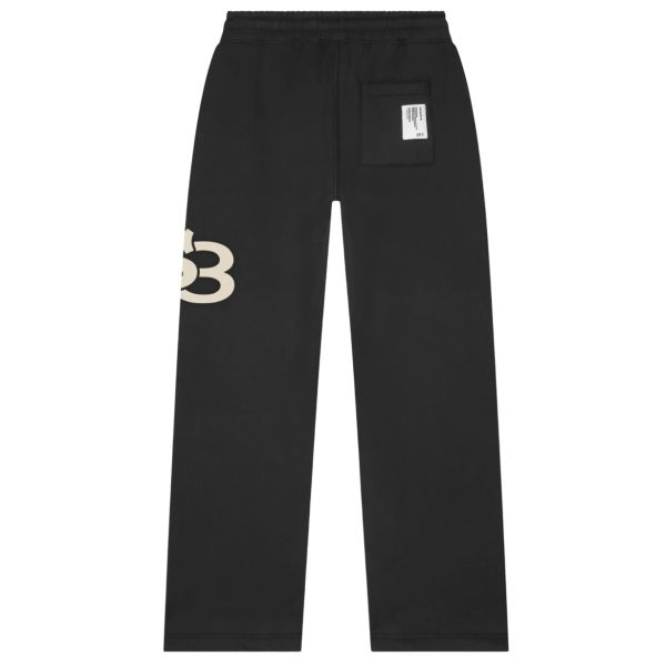Saint Blanc Interlock Loose Trainingsbroek Zwart