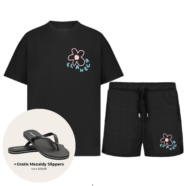 Flâneur blossom zomerset zwart