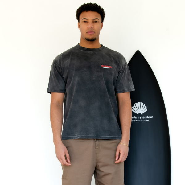 New Amsterdam Surf Association Rated T-shirt Zwart