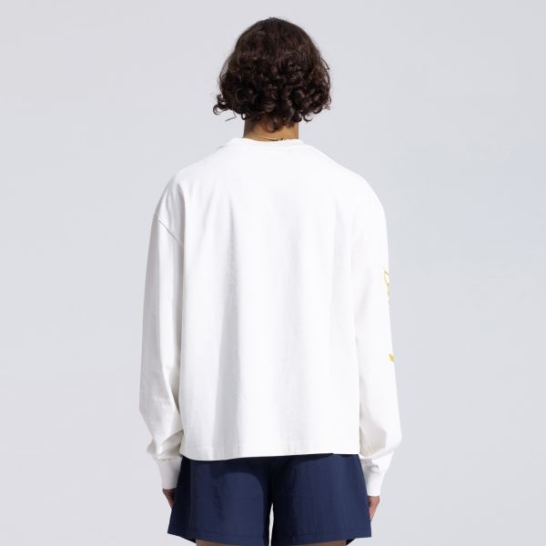 Bram’s Fruit Clock Longsleeve T-shirt Wit