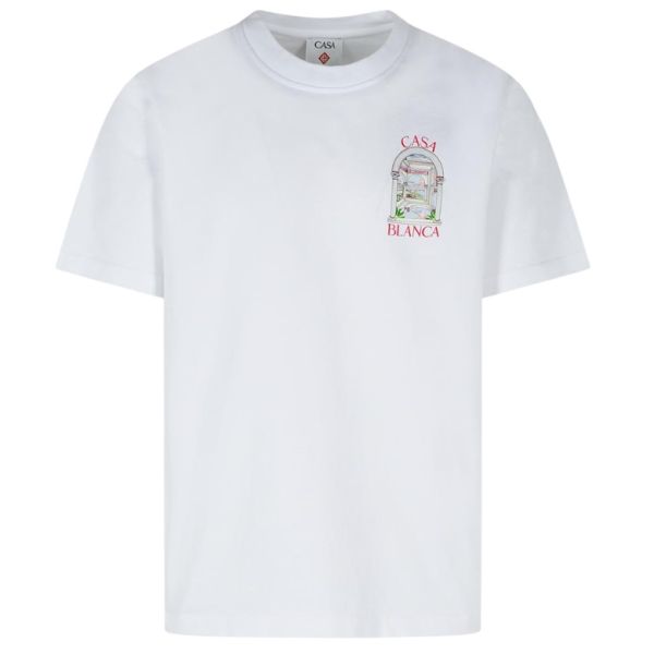 Casablanca Le Passage T-shirt Wit