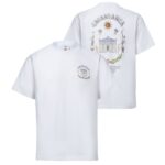 Casablanca Le Temple Du Sport T-shirt Wit