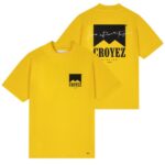 Croyez Fumes T-shirt Geel