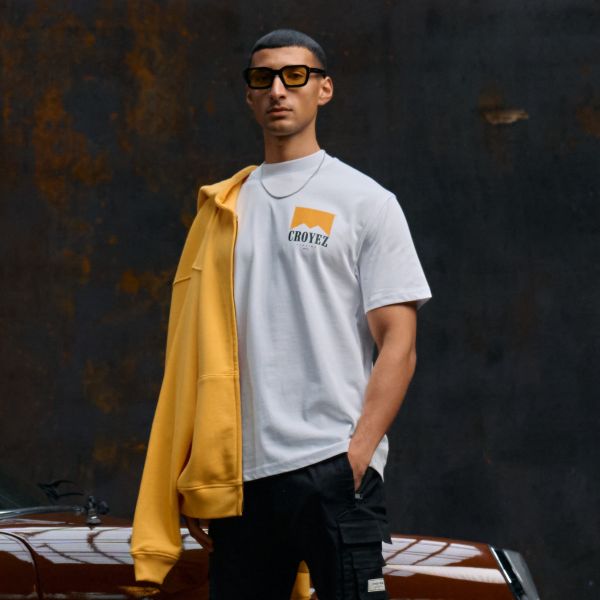 Croyez Fumes T-shirt Wit