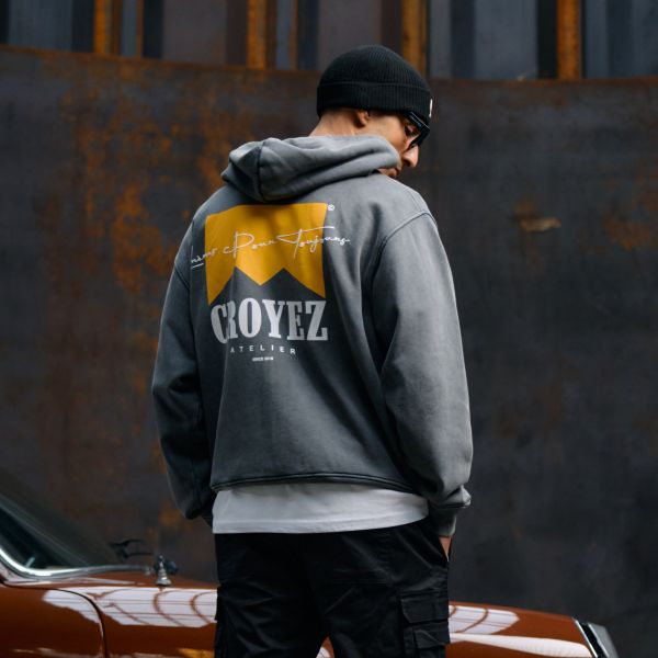 Croyez Fumes Vest Antraciet