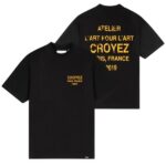 Croyez Gallery Grunge T-shirt Zwart