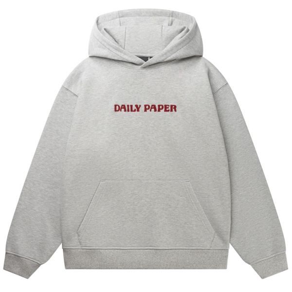 Daily Paper Chain Stitch Oversized Hoodie Grijs