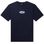 Daily Paper Dotted Logo T-shirt Donker Blauw